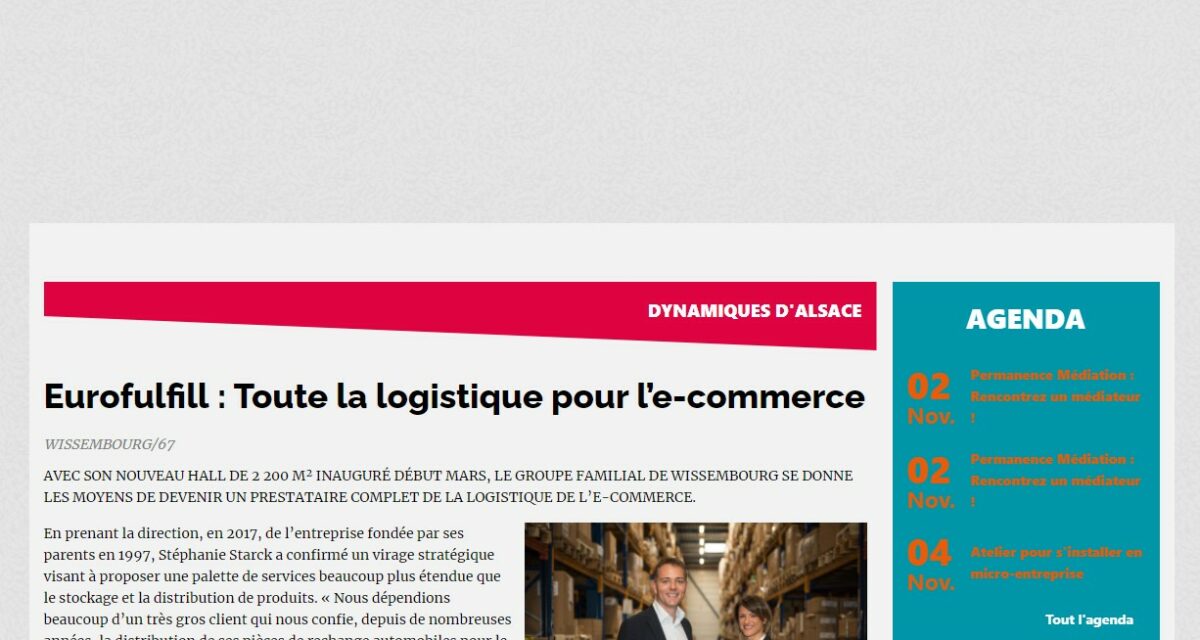 Article Point Eco Alsace